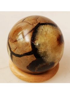 K171 Septarien Kugel Madagaskar 290 g D 58 mm Rarit&auml;t