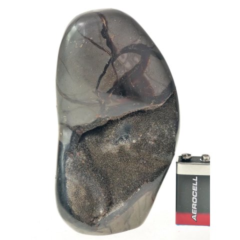 SS07 Septarien Skulptur Freeform Madagaskar 14 cm 1050 g