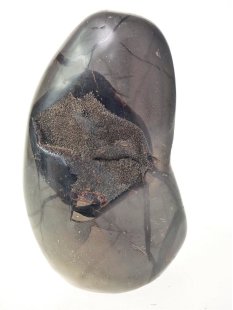 SS07 Septarien Skulptur Freeform Madagaskar 14 cm 1050 g