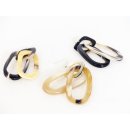 1 Paar Horn Ohrh&auml;nger / Ohrring 50 mm Rivo4 = Code C