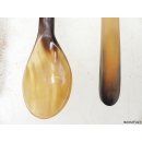 Horn Eierl&ouml;ffel gerade leicht gemasert 1 St&uuml;ck 1A Qualit&auml;t = 13 cm Laffe 27 x 40 mm