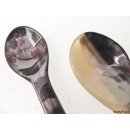 Horn Eierl&ouml;ffel gerade leicht gemasert 1 St&uuml;ck 1A Qualit&auml;t = 13 cm Laffe 27 x 40 mm