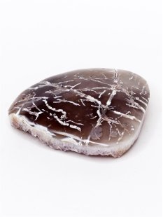 AS04 Achat Amethyst Stufe poliert 13 cm original Madagaskar 620 g