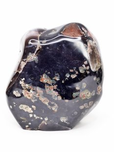 AS12 Achat Amethyst Druse Stufe poliert 21 cm original Madagaskar 6050 g