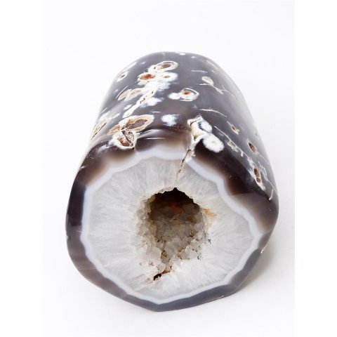 AS14 Achat Amethyst Druse Stufe poliert 14 cm original Madagaskar  4180 g