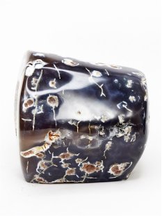 AS14 Achat Amethyst Druse Stufe poliert 14 cm original Madagaskar  4180 g