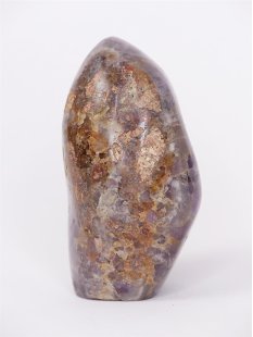AME02 Amethyst Skulptur poliert 10,5 cm original Madagaskar 515 g