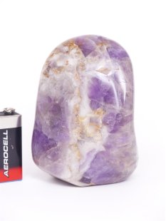 AME03  Amethyst Skulptur poliert 10 cm original...
