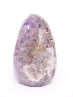AME03  Amethyst Skulptur poliert 10 cm original Madagaskar 615 g