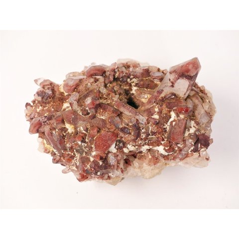 KS74 Kristall Stufe Formation H&auml;matit Quarz 300 g 100 x 80 x 60 mm