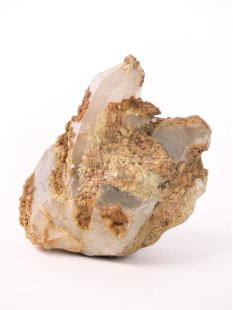 KS79 Ananas Quarz Formation wei&szlig;er Milchquarz 385 g 100 x 70 x 60 mm