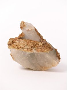 KS79 Ananas Quarz Formation wei&szlig;er Milchquarz 385 g 100 x 70 x 60 mm