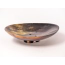 Horn Seifenschale mit Fu&szlig; oval 17 x 13 cm 1A Qualit&auml;t = Code E