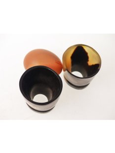 Horn Eierbecher Eierst&auml;nder H 5 cm = Code A