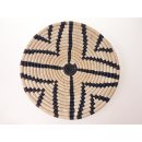 Sahafa Raphia Flachschale Wanddeko geometrisches Sternensymbol D: 23 cm = Code D