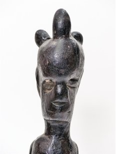 MF416 naive Skulptur der Mahafaly Hockfigur 1990 = 46 cm