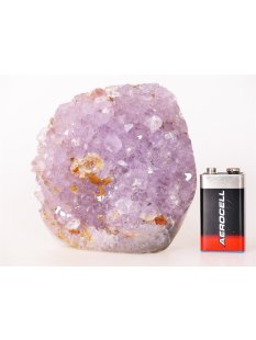 AS20 Achat Amethyst Druse Stufe poliert 9 cm original...