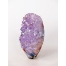 AS20 Achat Amethyst Druse Stufe poliert 9 cm original Madagaskar 370 g