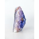 AS20 Achat Amethyst Druse Stufe poliert 9 cm original Madagaskar 370 g