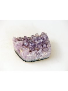 AS23 Achat Amethyst Druse Stufe poliert 8 cm original Madagaskar 506 g