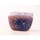 AS23 Achat Amethyst Druse Stufe poliert 8 cm original Madagaskar 506 g