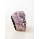 AS23 Achat Amethyst Druse Stufe poliert 8 cm original Madagaskar 506 g