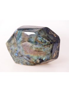 LA20 Labradorit Madagaskar polychrom Freeform poliert 3540g 19 x 13 cm