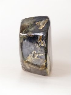 LA20 Labradorit Madagaskar polychrom Freeform poliert 3540g 19 x 13 cm