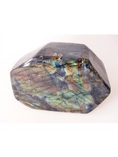 LA20 Labradorit Madagaskar polychrom Freeform poliert 3540g 19 x 13 cm