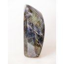 LA23 Labradorit Madagaskar polychrom Freeform poliert 1020 g 12 x 9 cm