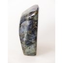 LA23 Labradorit Madagaskar polychrom Freeform poliert 1020 g 12 x 9 cm