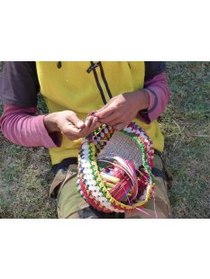 H&auml;kel Schultertasche Barrel 01 echt Raffiabast H&ouml;he 35 cm Breite 40 cm ovaler Boden