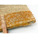 H&auml;kel Schultertasche Barrel 01 echt Raffiabast H&ouml;he 35 cm Breite 40 cm ovaler Boden