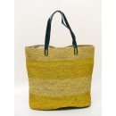 H&auml;kel Schultertasche Barrel 01 echt Raffiabast H&ouml;he 35 cm Breite 40 cm ovaler Boden