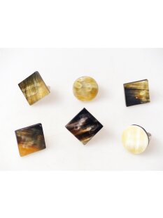 1 x Fingerringe verstellbar stark reduziert echte...