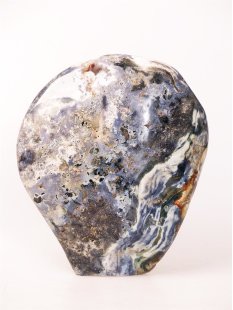 JaS45 Skulptur Freeform polychromer Madagaskar Jaspis 15...