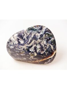 JaS46 Skulptur Freeform polychromer Madagaskar Jaspis 9 cm 510 g