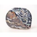 JaS46 Skulptur Freeform polychromer Madagaskar Jaspis 9 cm 510 g