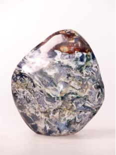 JaS47 Skulptur Freeform polychromer Madagaskar Jaspis 12...