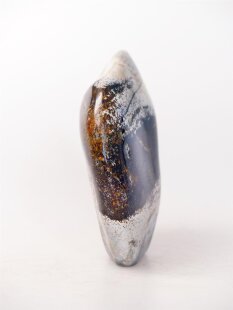 JaS49 Skulptur Freeform polychromer Madagaskar Jaspis 11 cm 480 g