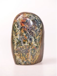 JaS55 Skulptur Freeform polychromer Madagaskar Jaspis...