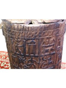 AF18 Hova Blocktruhe No.3 mit Deckel Bohnenfass Vorratsr&ouml;hre 60 cm 1955