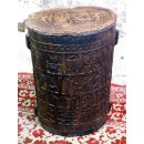 AF18 Hova Blocktruhe No.3 mit Deckel Bohnenfass Vorratsr&ouml;hre 60 cm 1955