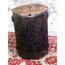 AF18 Hova Blocktruhe No.3 mit Deckel Bohnenfass Vorratsr&ouml;hre 60 cm 1955