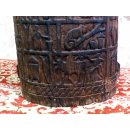 AF18 Hova Blocktruhe No.3 mit Deckel Bohnenfass Vorratsr&ouml;hre 60 cm 1955