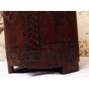 AF19 Betsileo Blocktruhe No.4 mit Deckel Vorratsr&ouml;hre Nahrungsmittelfa&szlig; 80 cm 1970