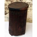 AF19 Betsileo Blocktruhe No.4 mit Deckel Vorratsr&ouml;hre Nahrungsmittelfa&szlig; 80 cm 1970