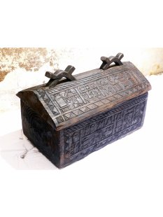 AF20 Hova Blocktruhe No.5 mit Deckel Schatztruhe Kleidertruhe 72 cm 1950