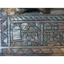 AF20 Hova Blocktruhe No.5 mit Deckel Schatztruhe Kleidertruhe 72 cm 1950