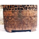 AF21 Hova Blocktruhe No.6 mit Deckel Vorratsr&ouml;hre 80 cm 1960